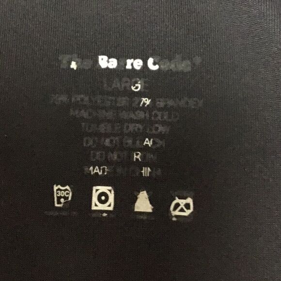 The Barre Code Racerback Zip Up Bra Size Large - Picture 4 of 4